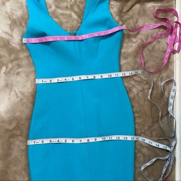 Likely Nicolette Gown in Teal Blue Long Formal Maxi Dress - Picture 6 of 10